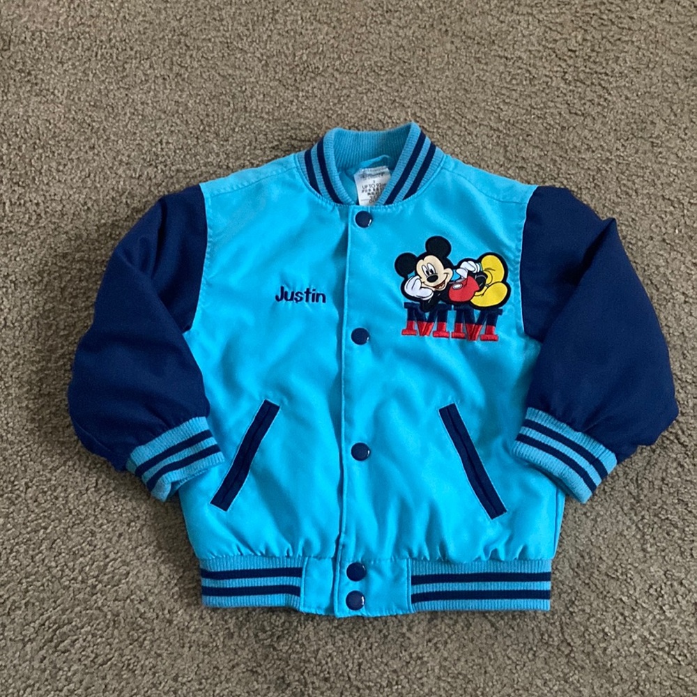 Disney Mickey Mouse Letterman Jacket